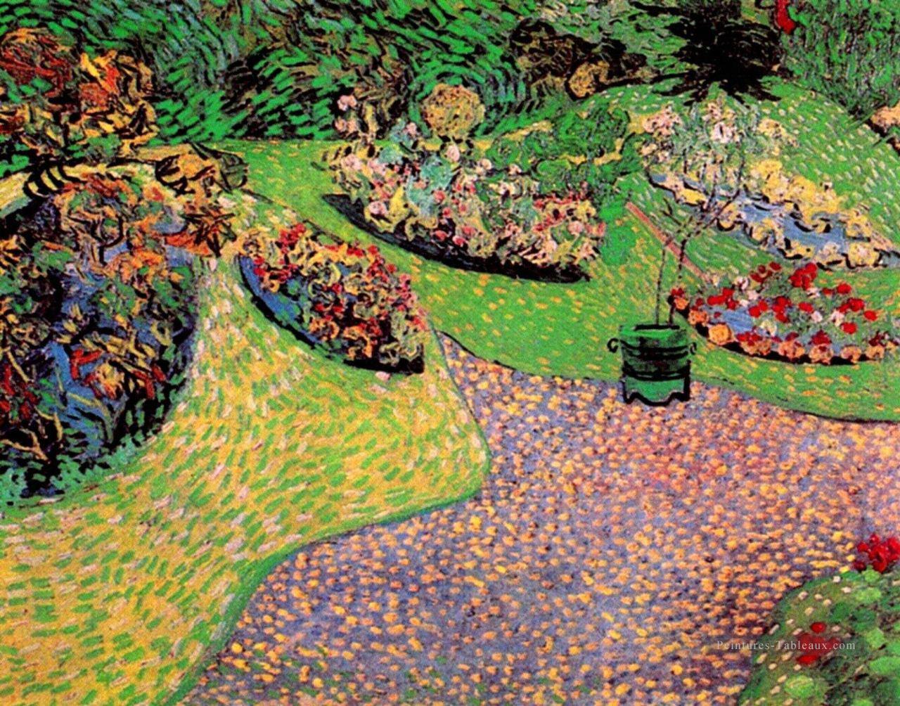 van gogh Jardin à Auvers Vincent van Gogh Peintures à l'huile